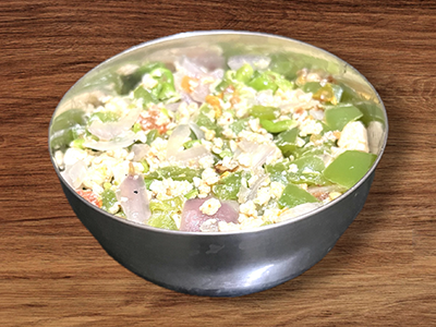 Anda Sabz Bhurji