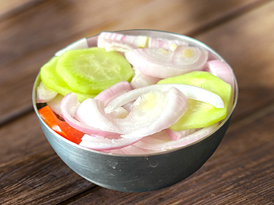 KHEERA TAMATAR PYAAZ/ GAJAR SALAAD